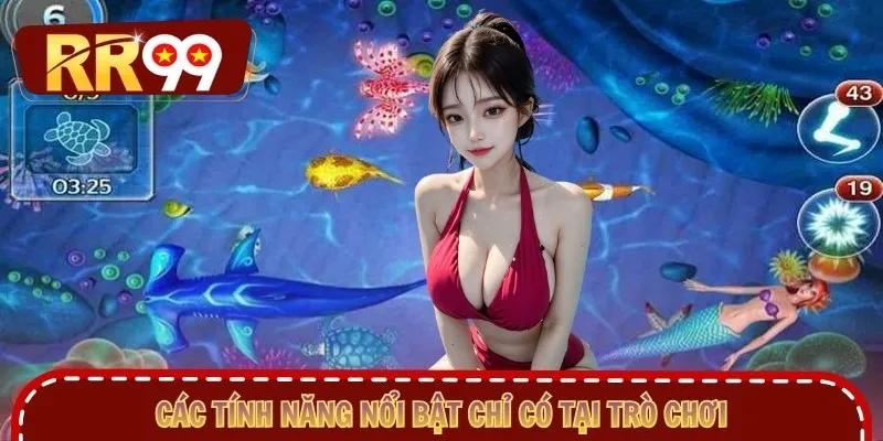 Các tính năng nổi bật chỉ có tại trò chơi